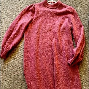 Cozy Pink Fall Sweater